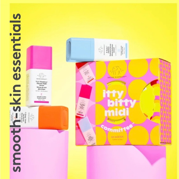NEW Drunk Elephant Itty Bitty Midi Committee Serum Trio - Picture 5 of 7